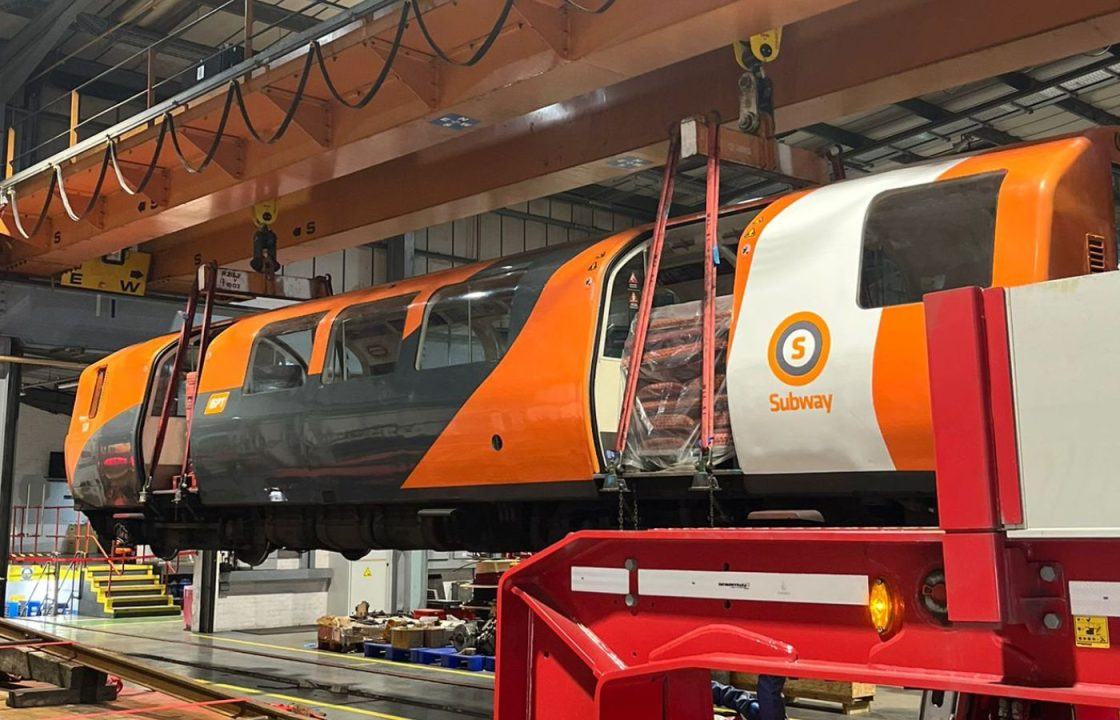 Glasgow Subway train goes on museum display with buyers wanted for old fleet