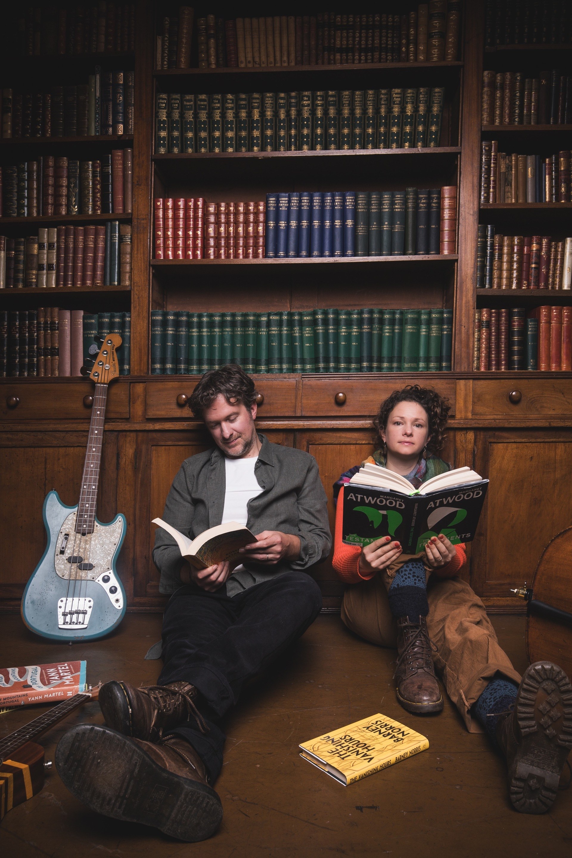 The Bookshop Band comprises musicians Ben Please and Beth Porter (The Bookshop Band) 