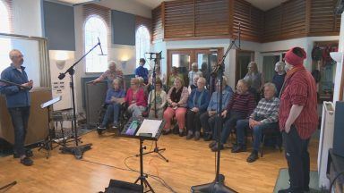 Dementia-friendly choir records song for those affected by condition