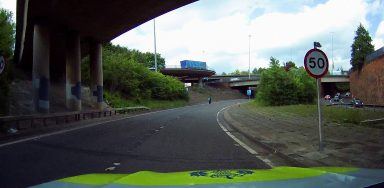 E-bike rider ‘without licence or insurance’ caught on M8 by police