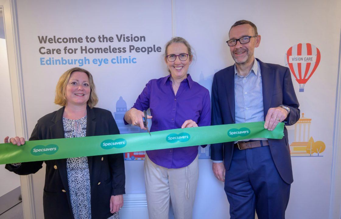 First free eye care clinic for homeless people opens in Edinburgh
