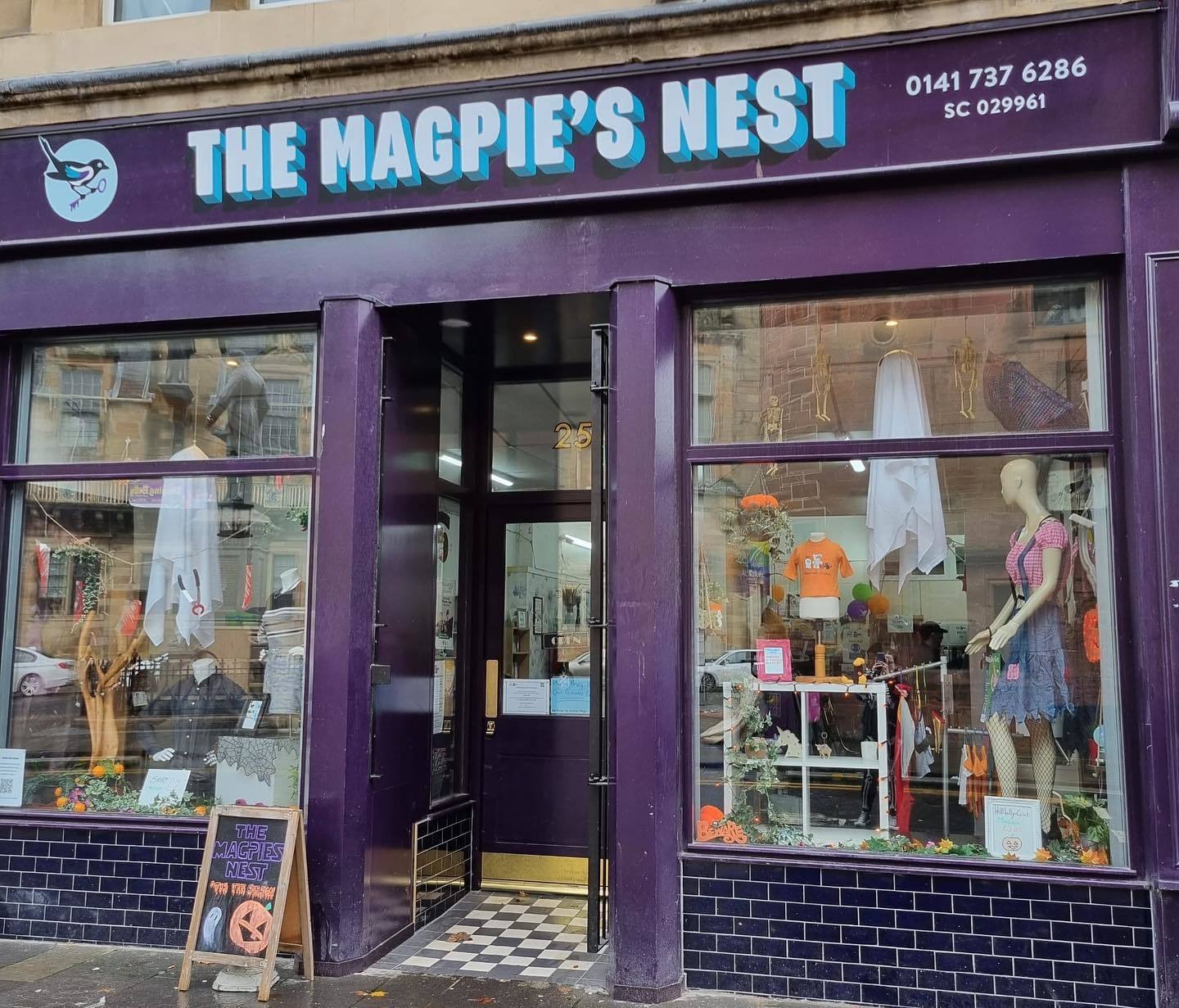 The Starter Pack Glasgow is supported by The Magpie's Nest, as well as donations.