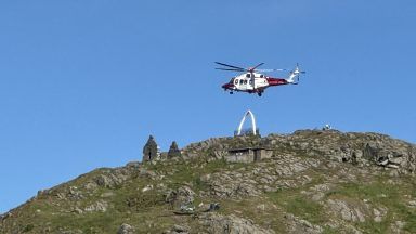 Coastguard helicopter called to emergency incident at North Berwick Law