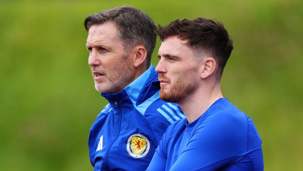 Scotland captain Andy Robertson sparks concern after leaving training early