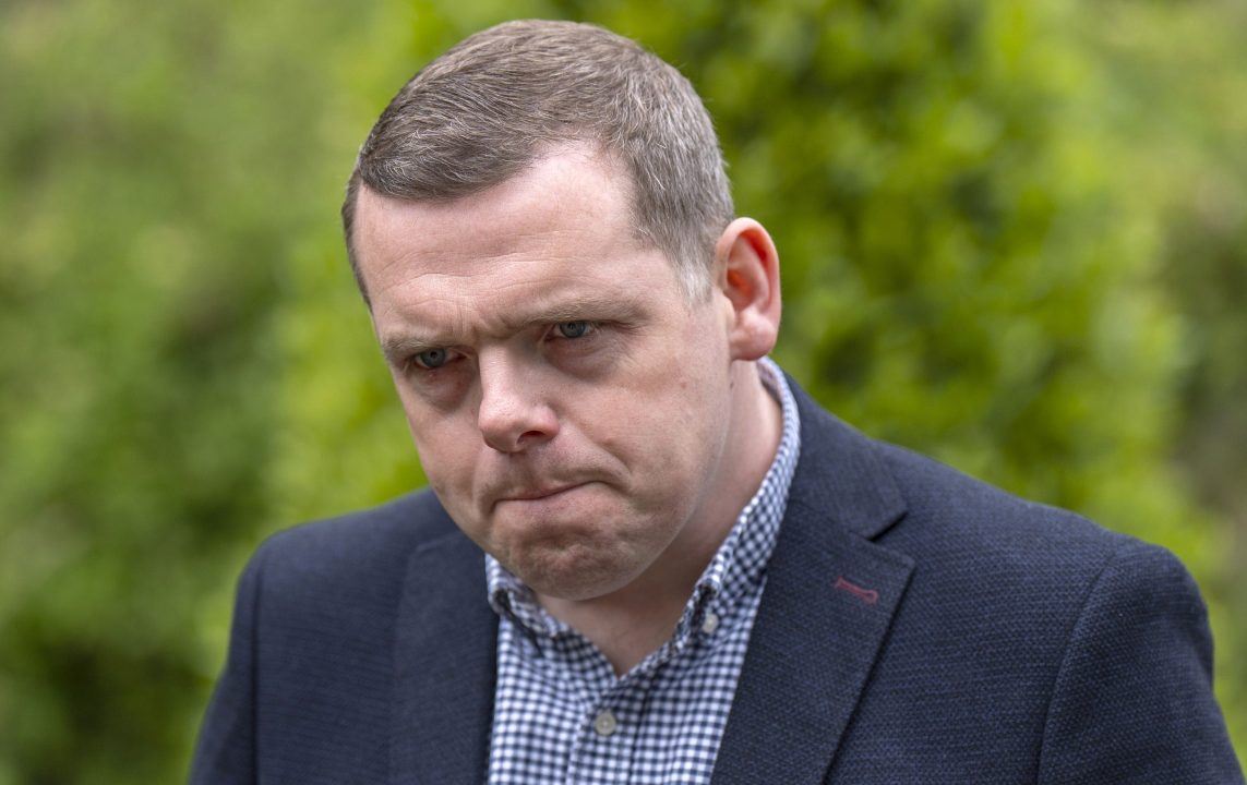 Douglas Ross apologises to Scottish Tory voters after ‘not good enough’ few days on general election campaign