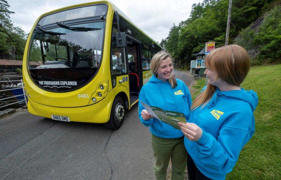 Loch Lomond and The Trossachs National Park bus pilot launched in bid to reduce emissions and congestion