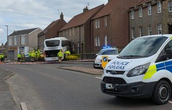 Residents ‘shocked’ as bus crashes into houses in Falkirk