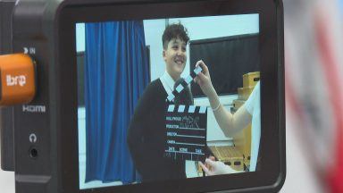 Secondary pupils create their own film as part of project