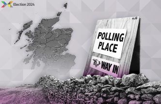 STV News general election 2024 graphic.