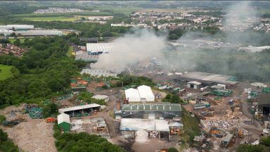 Firefighters battling battery recycling plant blaze three days on