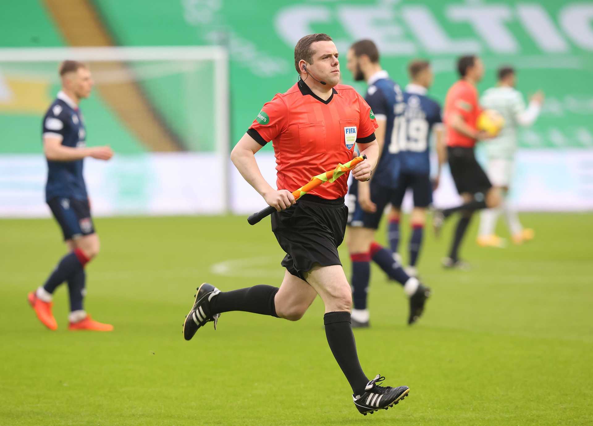Douglas Ross was also facing questions about his role as a linesman and his use of expenses