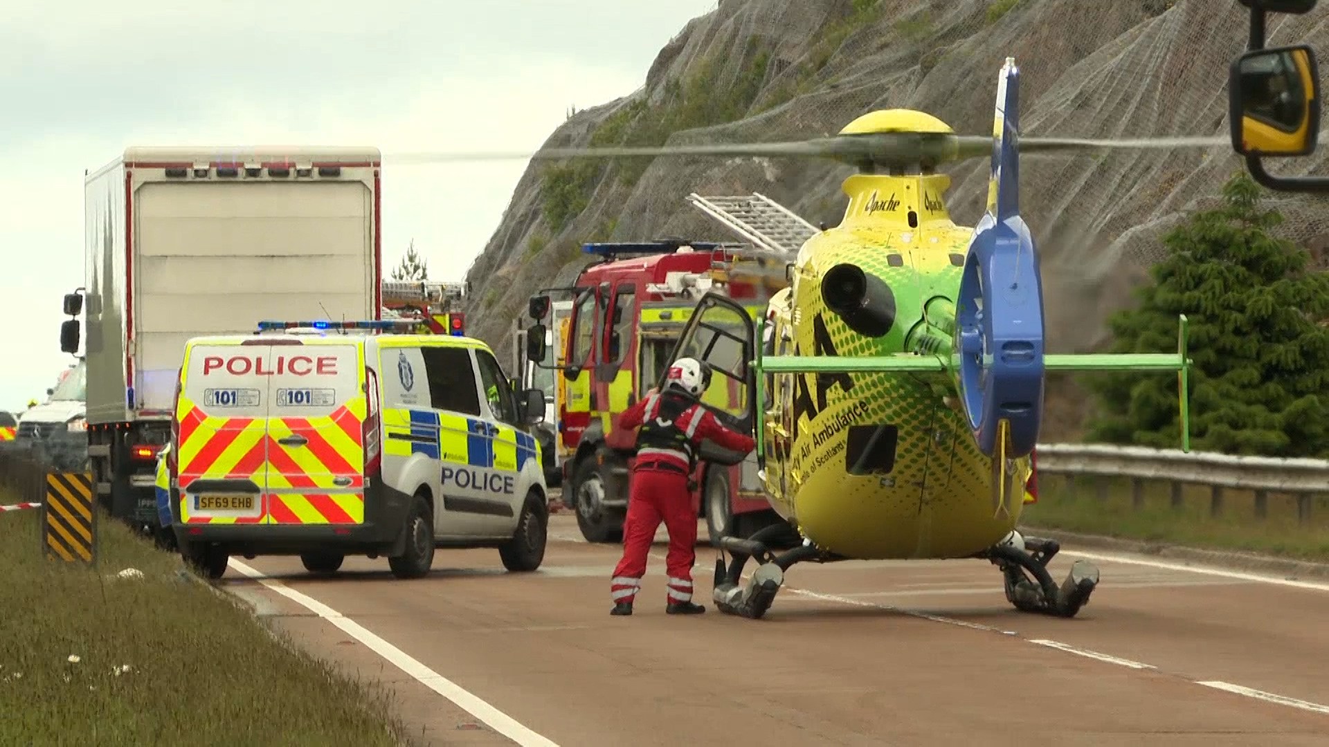 The charity currently operates two helicopters, both EC135-T2is, from their bases in Perth and Aberdeen.