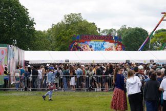 Woman in life-threatening condition after funfair ride malfunction at London country show