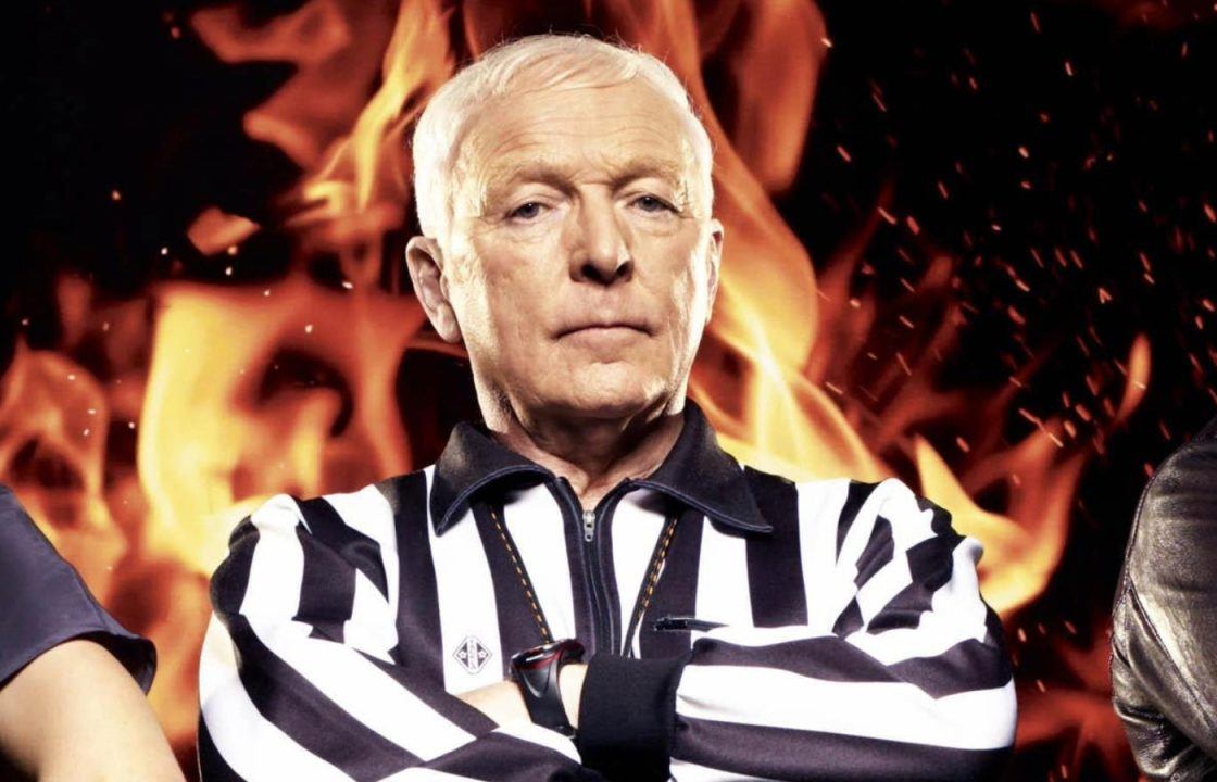 ‘Iconic voice’ hailed as Gladiators referee John Anderson dies aged 92