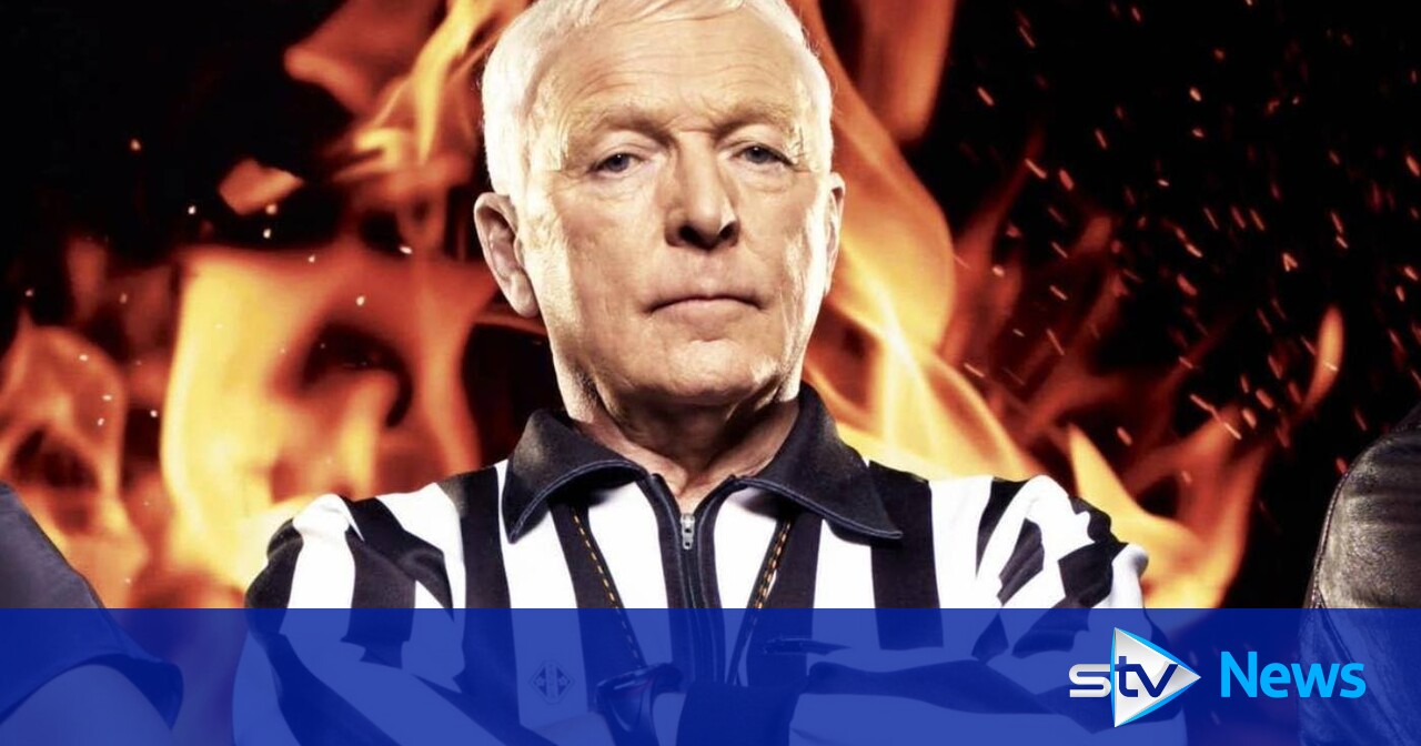 ‘Iconic voice’ hailed as Gladiators referee John Anderson dies aged 92