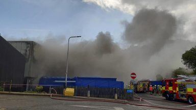 Perth and Kinross council issues warning after vape causes huge fire at Friarton Road recycling centre