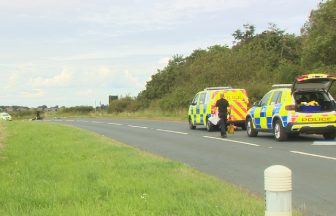 Man, 21, dies after motorcycle crashes with lorry in East Lothian