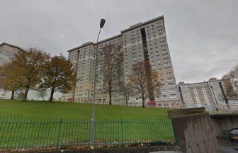 Six people rescued from Coatbridge tower block after fire breaks out in top floor flat