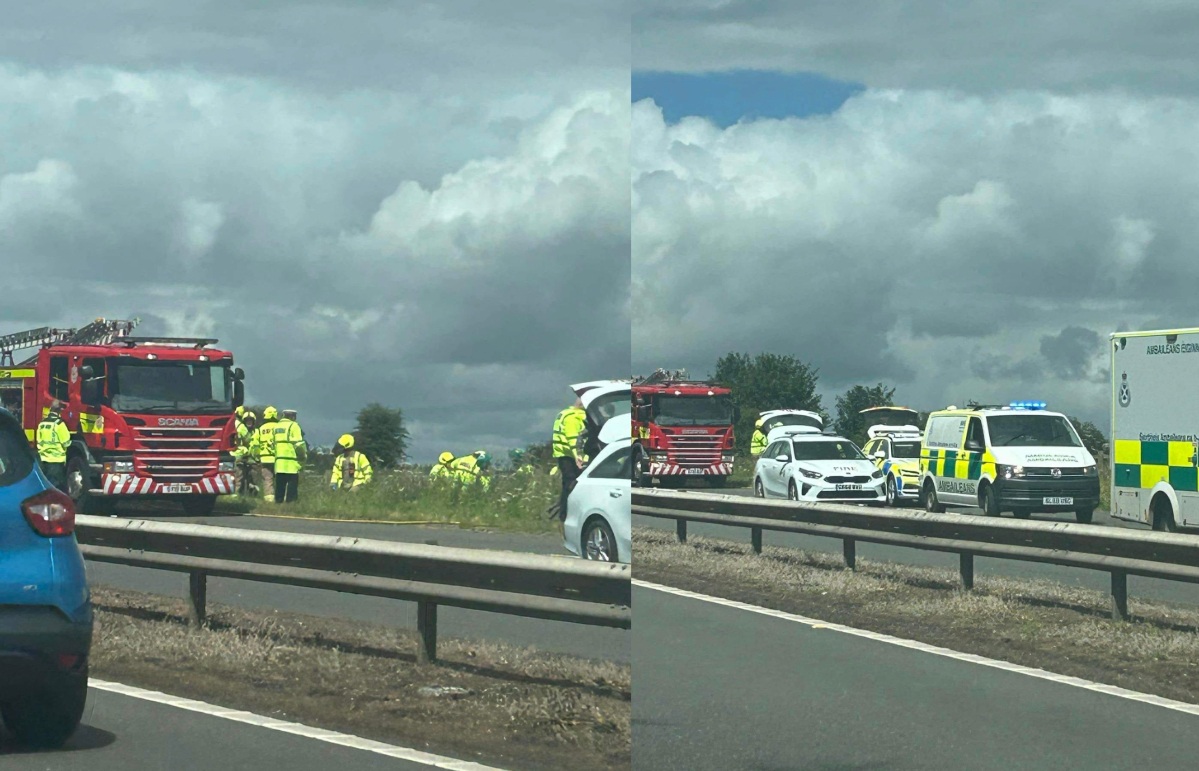 Lane Of M9 Remains Closed After Drivers Death In Police Chase Crash Stv News 5542