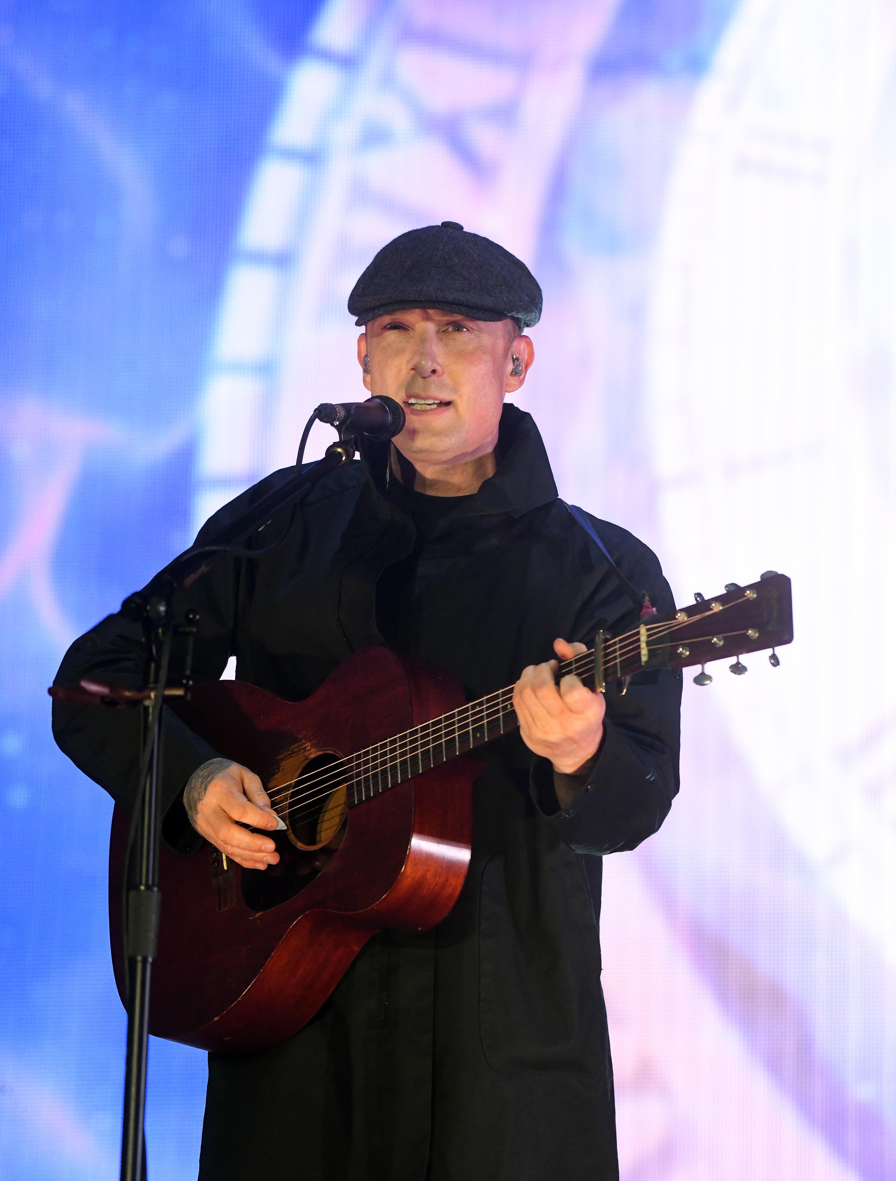 Gerry Cinnamon entertainned the fans (Michael Boyd/PA) 