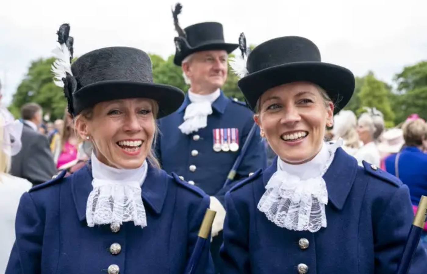 Belinda Hacking, left, and Victoria Webber are the first female High Constables.
