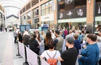 Scots queue for hours to get their hands on Cinnabons as first store opens in Livingston