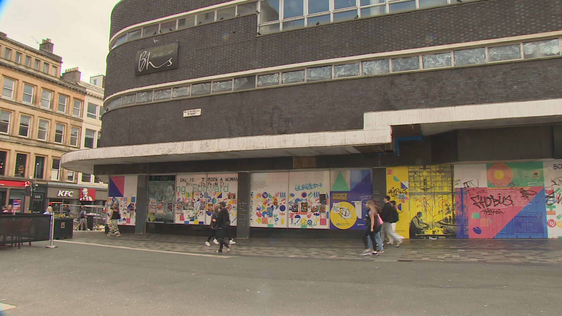 Former BHS building on Sauchiehall Street