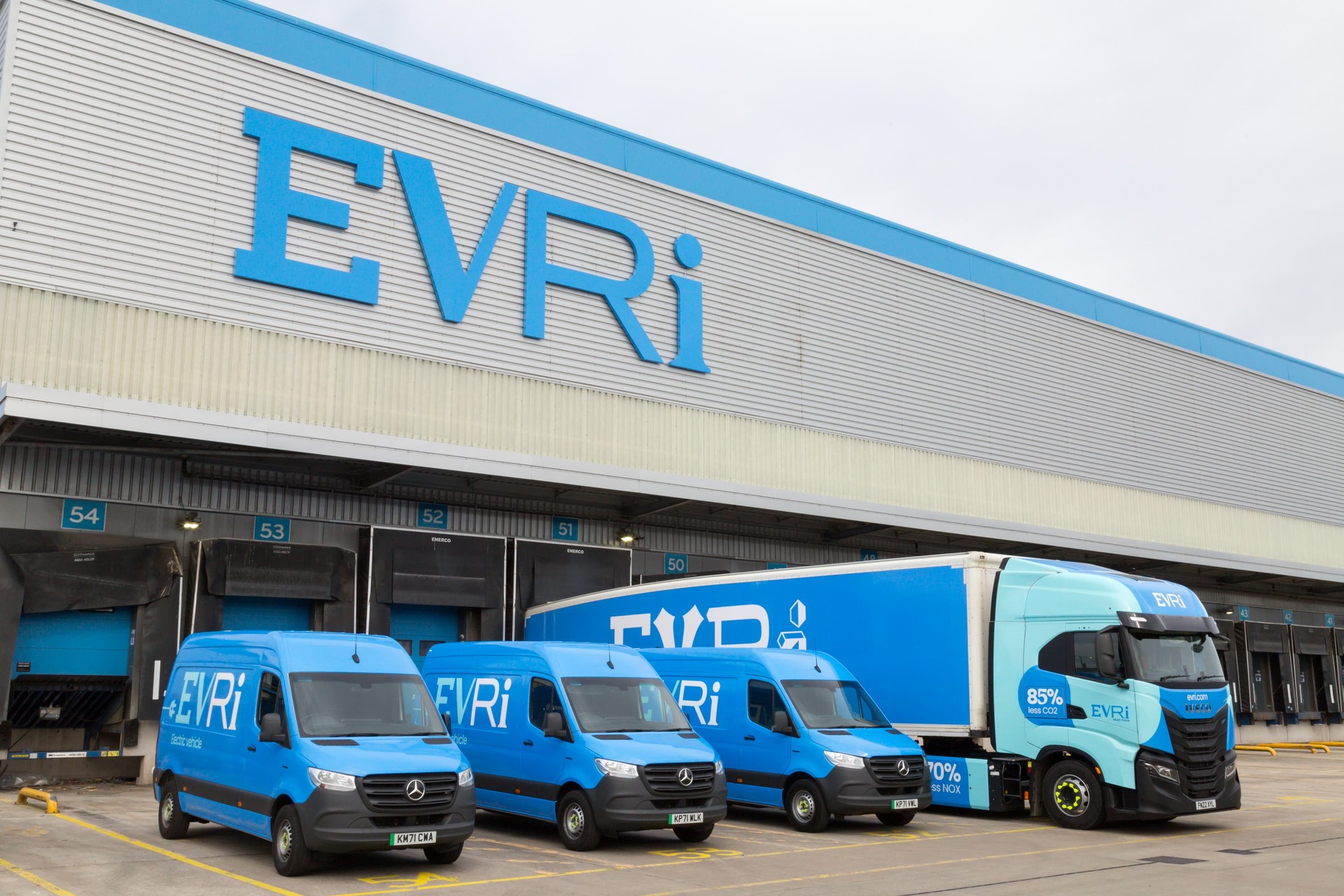 Evri said it is preparing to deliver up to four million parcels on busy days (Evri/PA) 