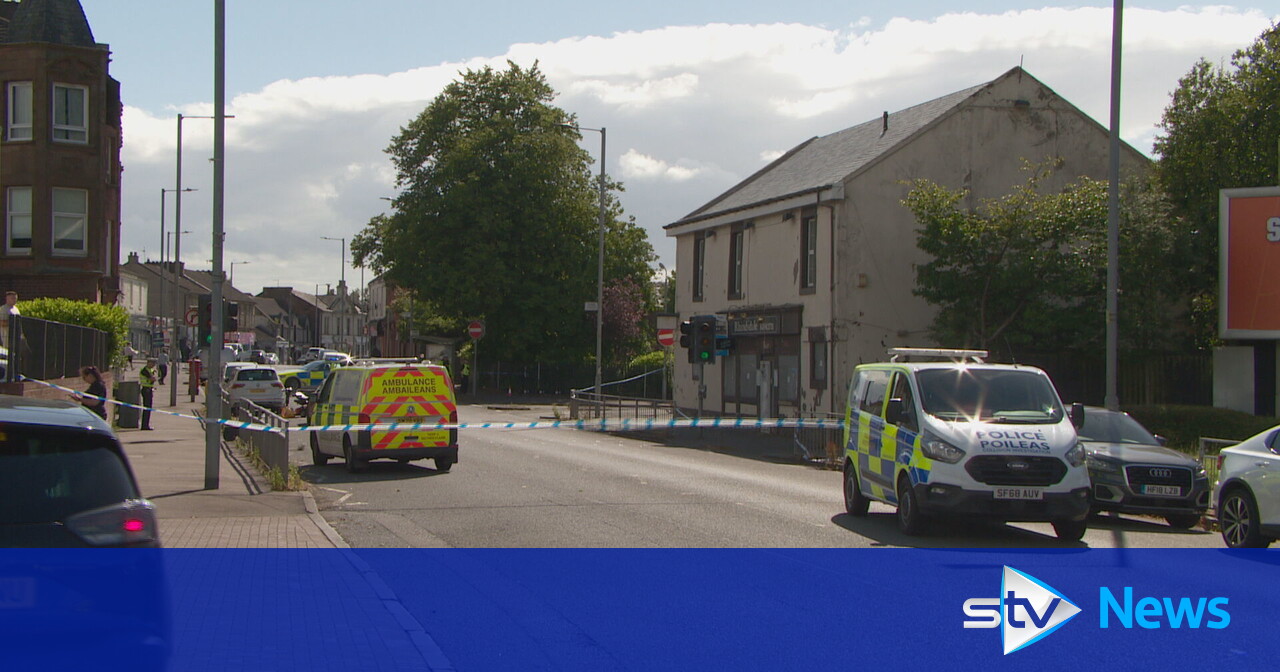 Main Street in Baillieston, Glasgow closed to all traffic after ...