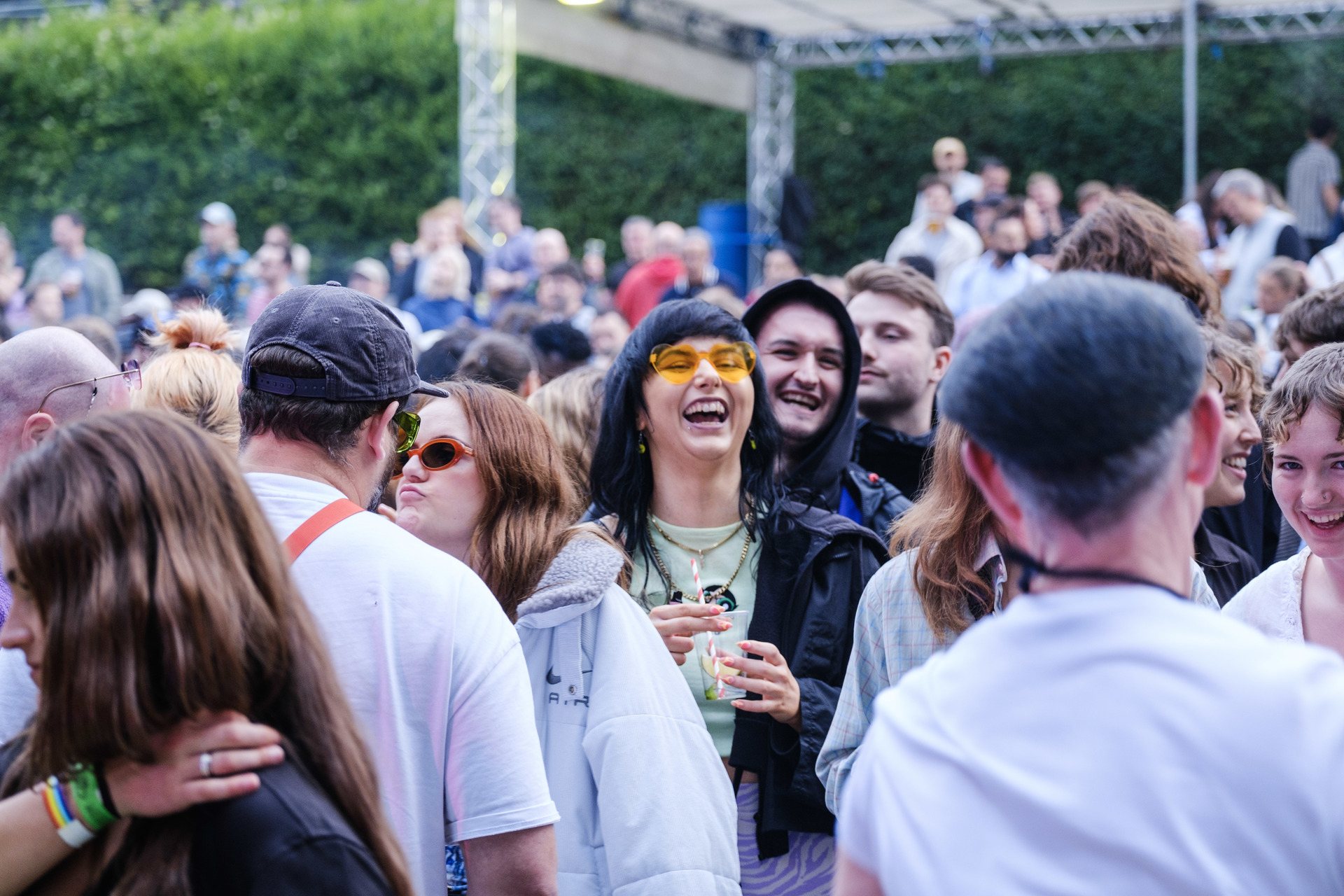 Dancers enjoyed drier weather at Queen's Park on Sunday