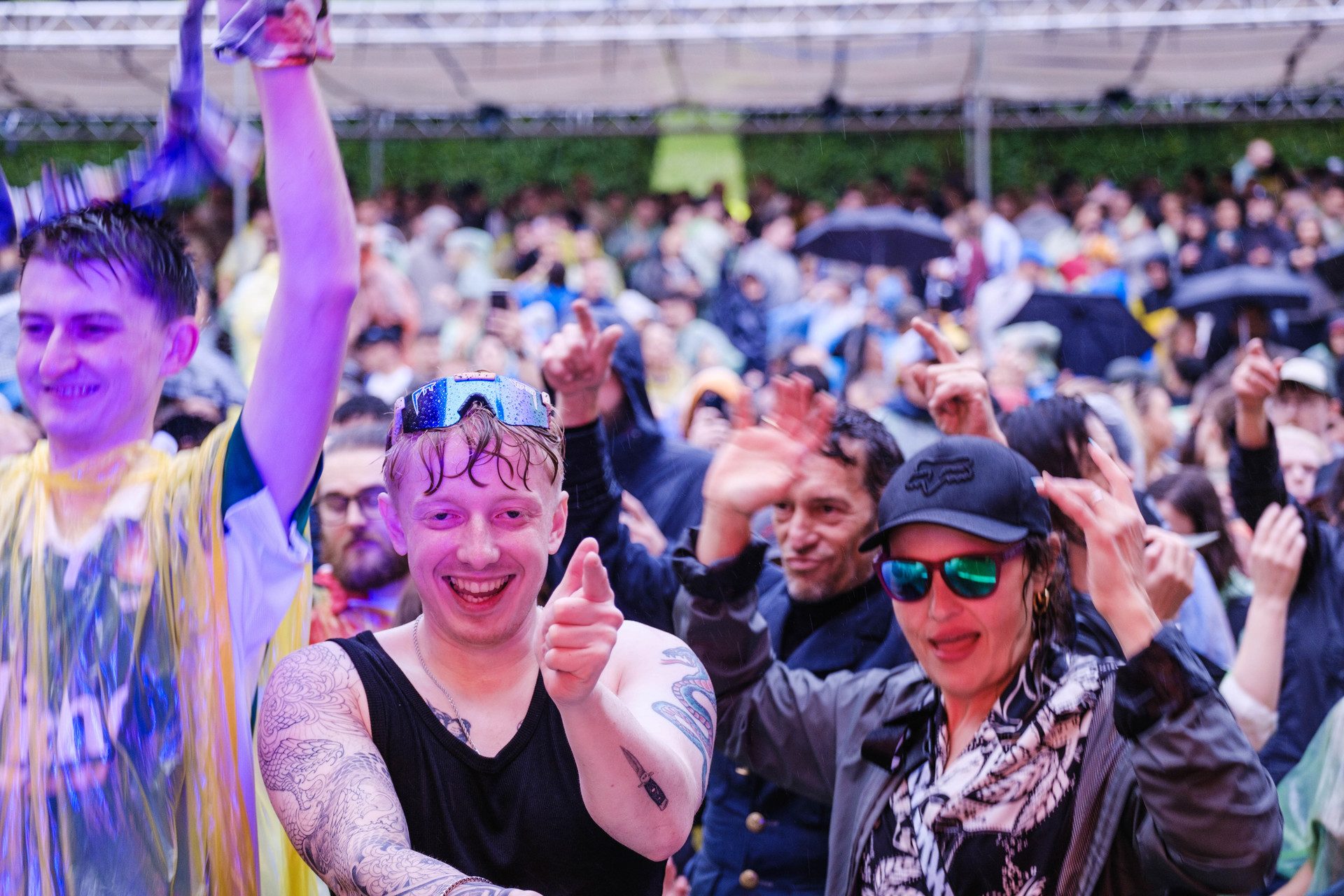 Hundreds attended the Sub Club weekender at Queen's Park 