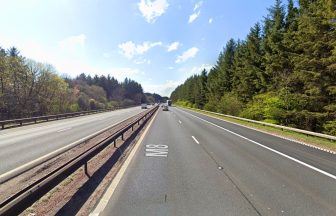 M8: Rush-hour delays of 30 minutes after car crash on motorway