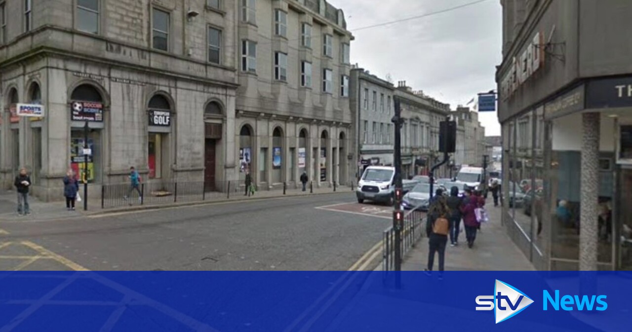Man taken to hospital after being 'stabbed' in Aberdeen city centre ...