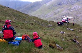Walker airlifted to hospital with ‘serious head injury’ after fall on Five Sisters of Kintail