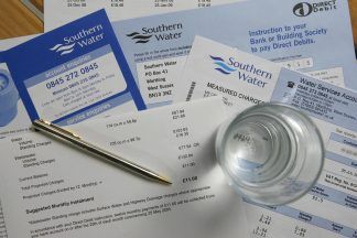 Household water bills in England set to rise by 21%