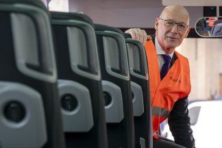 John Swinney announces over £40m in funding to deliver 252 electric buses