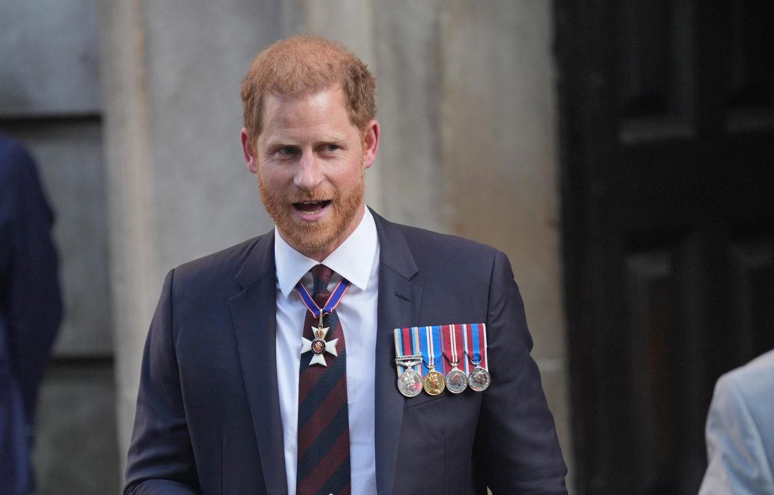 The Duke of Sussex leaves St Paul’s Cathedral in London after attending a service of thanksgiving to mark the 10th anniversary of the Invictus Games