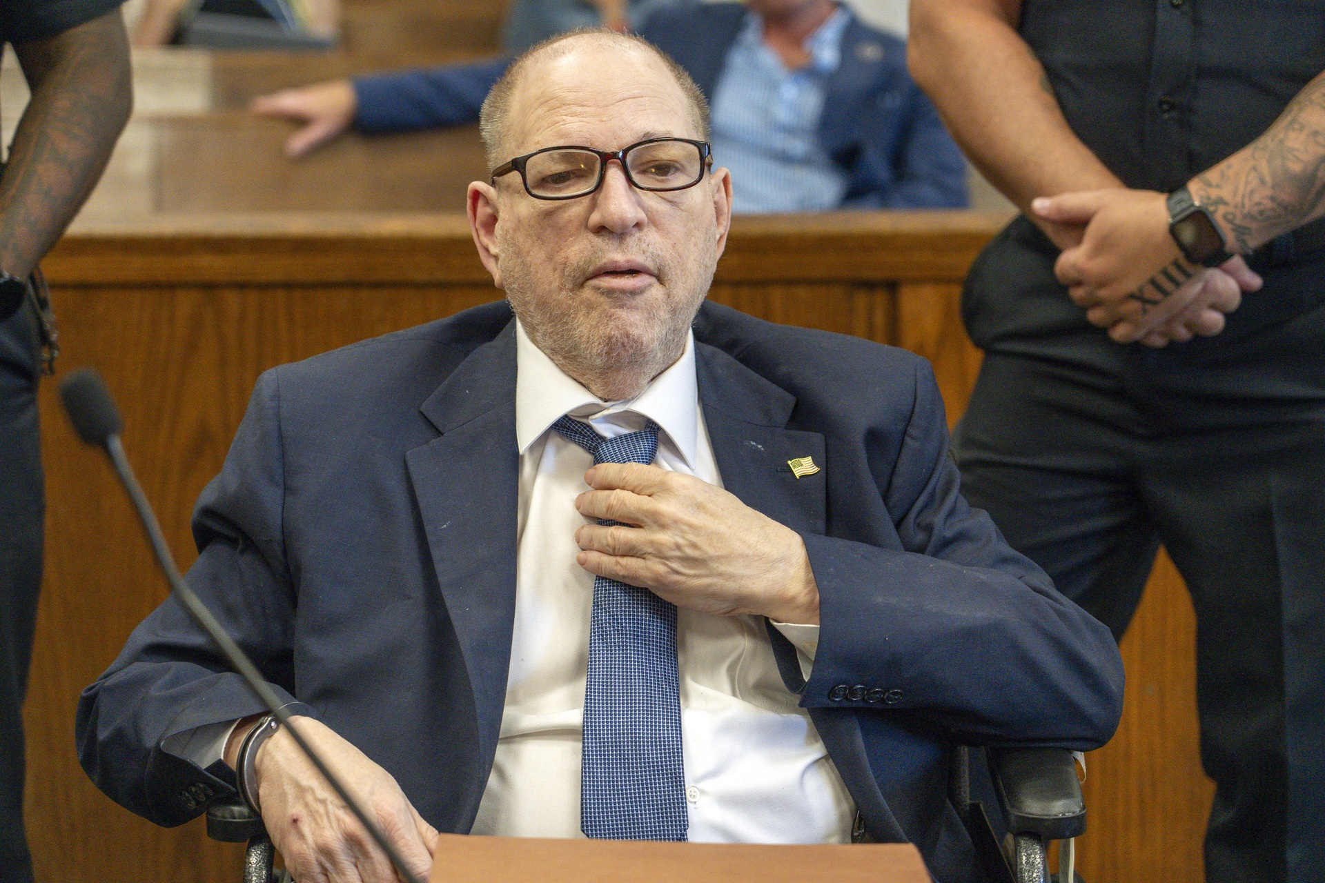 Harvey Weinstein in hospital with Covid-19 and pneumonia | STV News