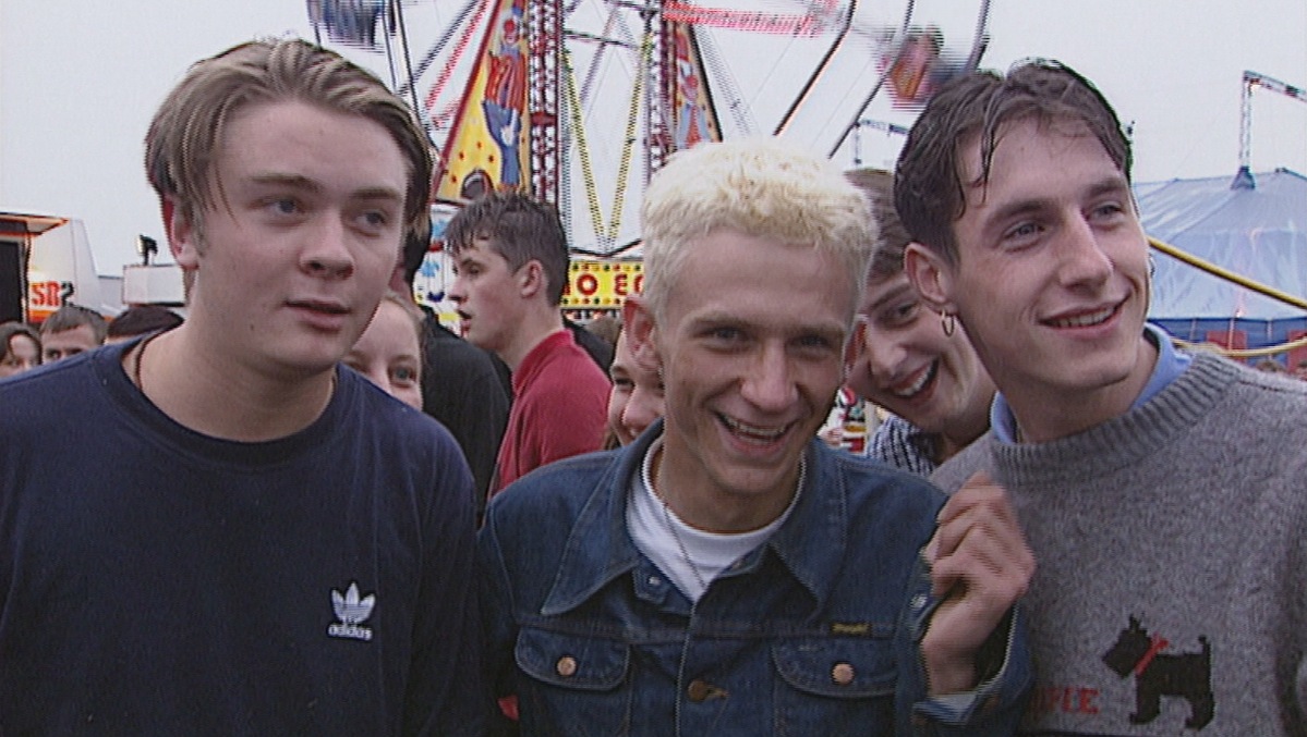 TITP revellers being interviewed at the first ever festival. 