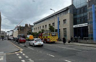 Police called to Lloyds Bank after suspicious package delivered to post room in Edinburgh