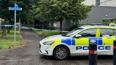 Grangemouth: Police investigate serious sexual assault of woman, 24, as path taped off