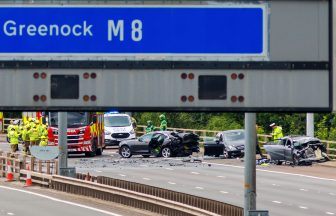 Man held by police over alleged involvement in M8 crash appears in court over separate domestic matter