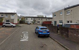Man arrested as armed police lock down Nairn Court in Falkirk ‘in search of weapon’