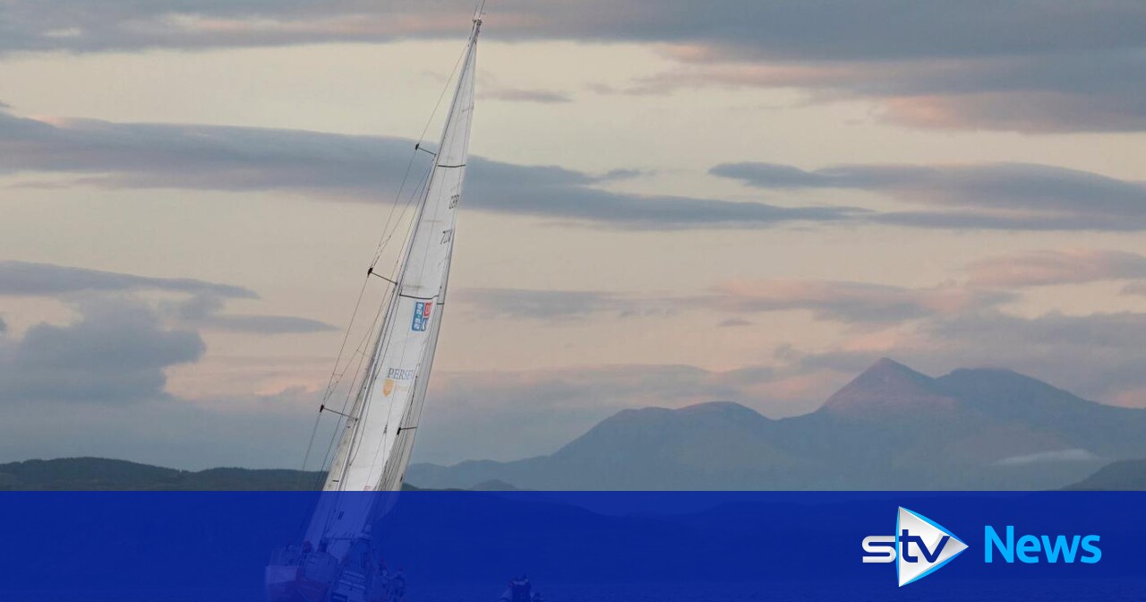 ‘Spectacular’ welcome into Scotland for round the world yacht crews