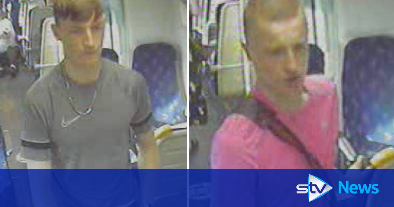 CCTV images released after 'serious assault' on Glasgow to Largs train ...