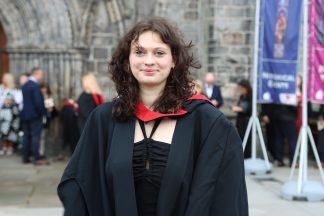 Ukrainian student makes three-day journey to join classmates at graduation in Paisley