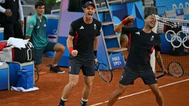 Paris 2024: Andy Murray and Dan Evans secure Olympics men’s doubles victory to extend his career