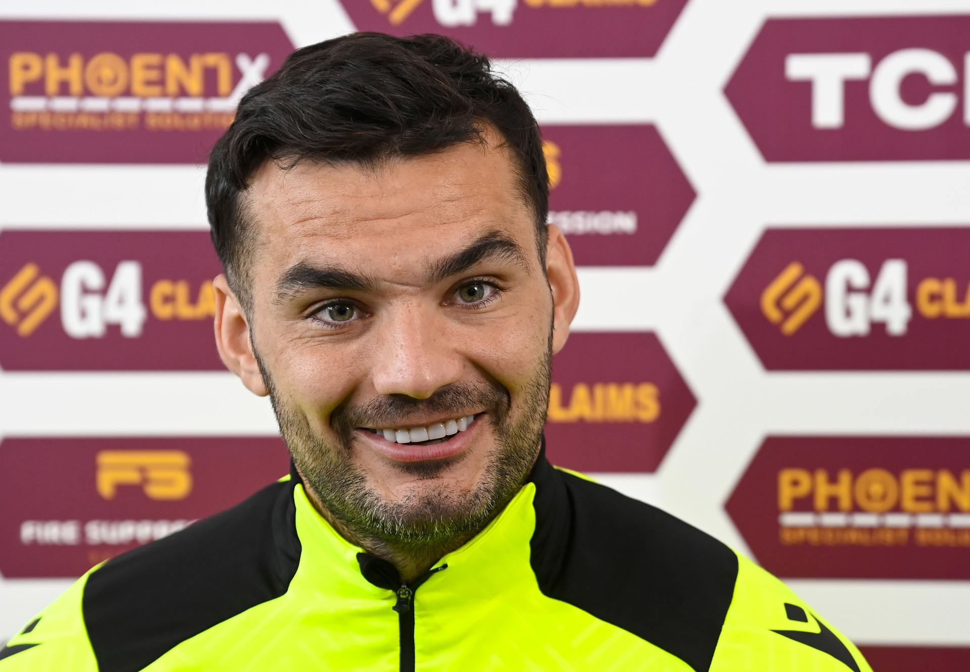 MOTHERWELL, SCOTLAND - AUGUST 16: Tony Watt during a Motherwell press conference at Fir Park, on August 16, 2024, in Motherwell, Scotland. (Photo by Rob Casey / SNS Group)