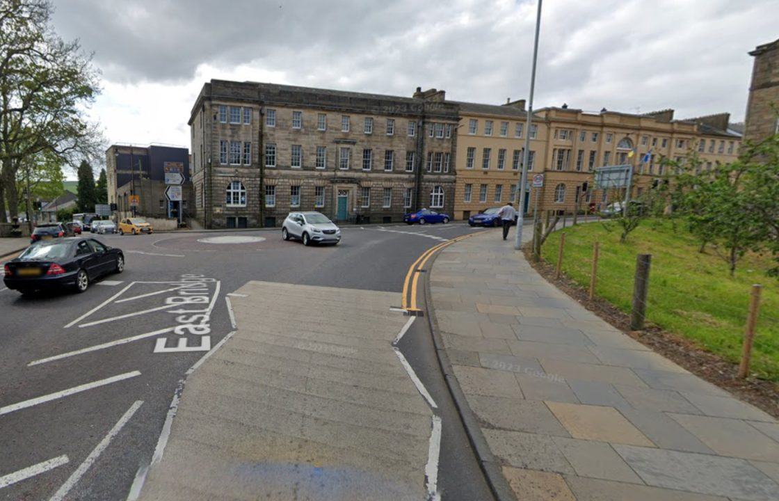 Lorry carrying livestock overturns near Haugh Park in Cupar as rescue operation launched