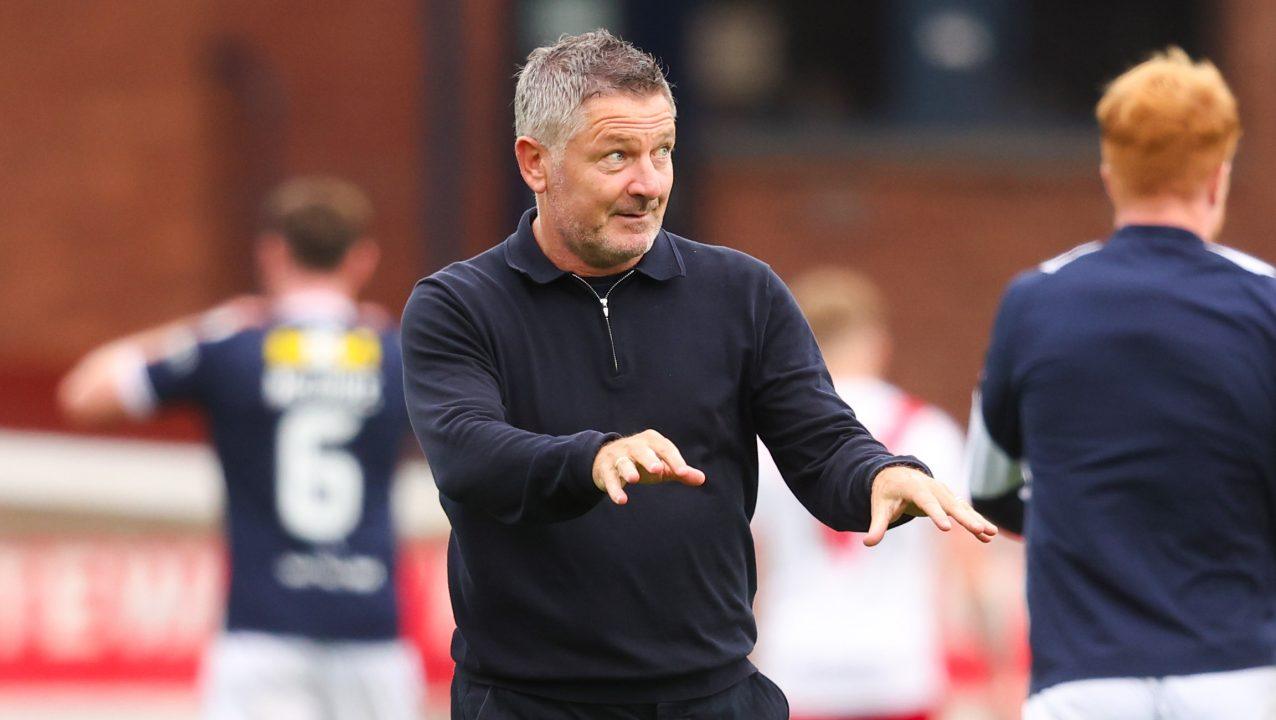 Tony Docherty pleased with Dundee’s response to Luke McCowan’s departure